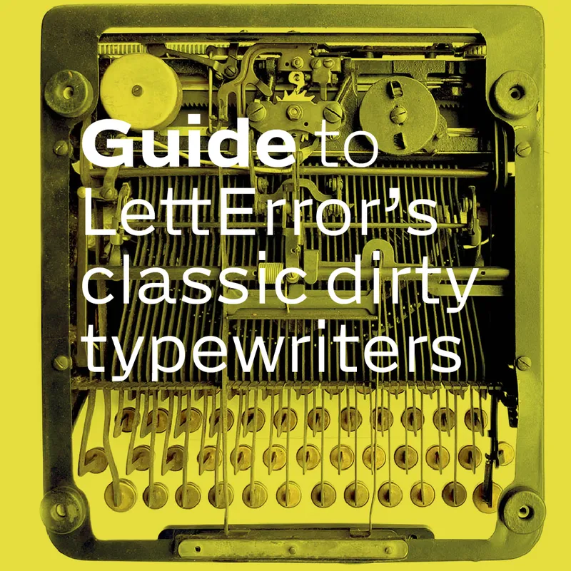 Read: Dirty Typewriter Guide Do you need the Variable, Classic, Rough or HD edition?